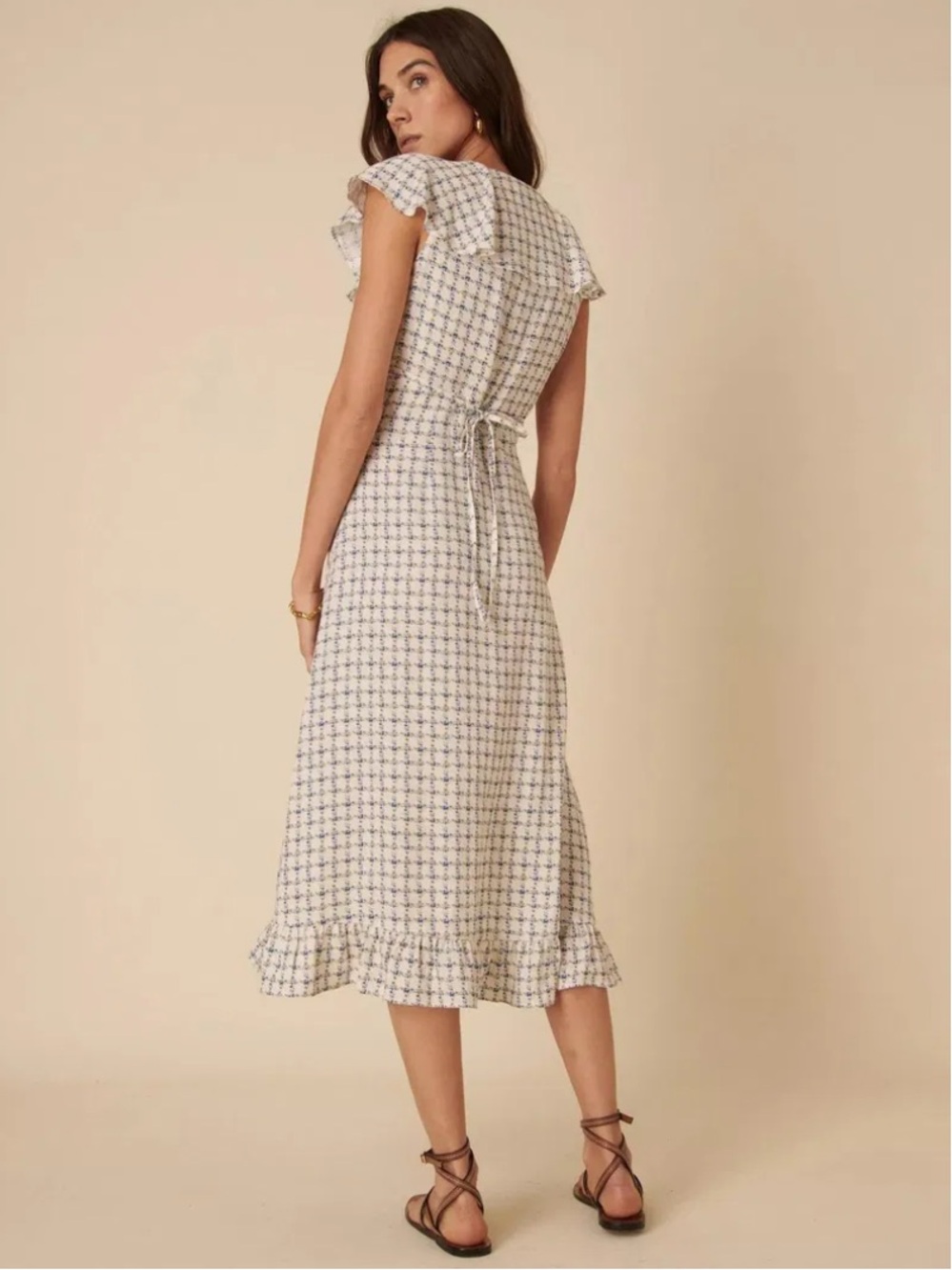 NWT nobody’s child Elouise midi daisy dress - Picture 2 of 4